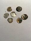 Holed Ancient Coins Unidentified Islamic Silver Coins