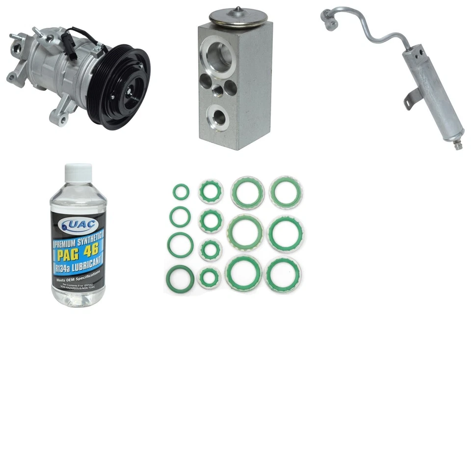 Kit de compresor de aire acondicionado para Jeep Grand Cherokee 2008-2010 UAC 2009 Foto 1 de 1