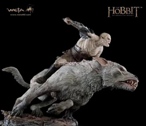 WETA The Lord of the Rings Azog Wolf Rider Statue Collectible Model Limited Gift - Picture 1 of 1