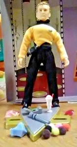 Figurina personalizzata Mego Star Trek The Next Generation Chief Miles Obrien - Foto 1 di 1