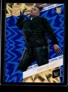 2023 Donruss Elite WWE Quincy Elliott /275 Blue Status Rookie RC NXT - Picture 1 of 2