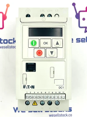 EATON DC1-124D3FN-A20N Variable Frequency Drive 0.75KW - Image 1 of 4