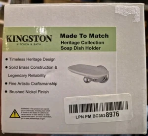Kingston Brass Heritage Wall Mount Soap Dish - Picture 1 of 5