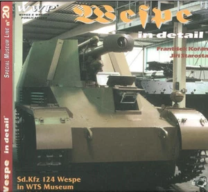 WINGS & WHEELS 20 WESPE IN DETAIL WW2 GERMAN SPG SD.KFZ 124 LEICHTE FELDHAUBITZE - Picture 1 of 3
