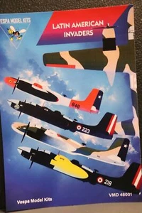 Decalcomanie Vespa invasori latinoamericani Douglas A-26/B26 post seconda guerra mondiale 1/48 - Foto 1 di 4