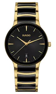 New Rado Centrix Stainless Steel Black Dial Men's Watch R30022152 - Picture 1 of 7