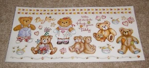 PSX Designs Sticker Sheet ~ Hug Your Teddy Bear. Very RHTF. Collectable. - Picture 1 of 2