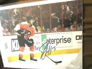 Michael Del Zotto Autographed Philadelphia Flyers 8x10 Photo   COA         - Picture 1 of 2