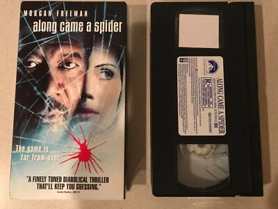 Along Came a Spider (VHS, 2001) Morgan Freeman, Monica Potter - Image 1 of 3