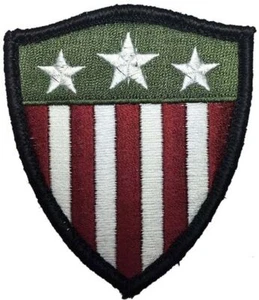 Captain America Schild Stars Stripes US Flagge HOOK PATCH (CAP2) - Bild 1 von 1