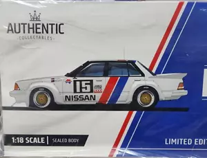 Auténtico coche diecast 1:18 1984 Bathurst 1000 polos - Nissan Bluebird Fury/Scott - Imagen 1 de 1