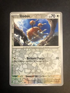 Pokemon TCG Doduo 084/165 Reverse Holo Scarlet & Violet 151 English NM - Picture 1 of 3