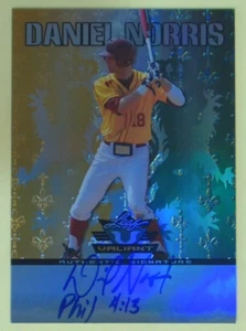 BB Daniel Norris 2011 Leaf Valiant Draft #DN1 AU - Picture 1 of 2