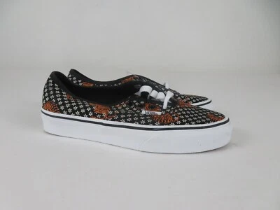 Vans подлинный женщин 5,5 туфли Tiger цветочный холст кроссовок черный скейтборд - Изображение 1 из 4