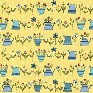 Henry Glass -Backyard Happenings - BTY - Picture 1 of 2