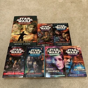Star Wars Lot 7 New Jedi Order Hardcover Paperback Books Balance Point Traitor - Picture 1 of 24