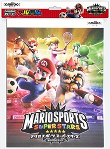 Amiibo Card album Mario Sports Superstars card holder Japan new