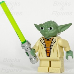 LEGO&reg; Star Wars Yoda Minifigure The Clone Wars Jedi Master 75002 sw0446 SW TCW