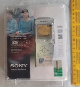 Sony ICD-UX512: Grabador de voz estéreo, reproductor de música y USB 3 en 1 - Foto 1 di 6