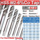  Spiral Metric Tap Set Hss M2 Machine Taps Hand Thread Cutter Tools Kit M3 M20