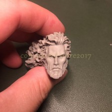 1/12 Jason Momoa Aquaman LongHair Head Sculpt Unpainted fit 6" Figure Mez One:12