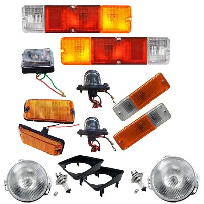 Headlights complete Side License Plate light Suzuki Samurai Sierra SJ413 SJ410 - Image 1 of 4