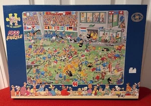 Jan Van Haasteren, Championships Football, jigsaw puzzle, complete, 1000, Jumbo - Picture 1 of 8
