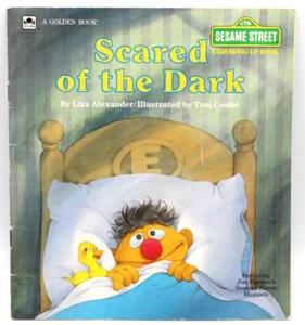 Scared of the Dark (Sesame Street: A Growing-Up Book) Vintage Paperback Book - Picture 1 of 7