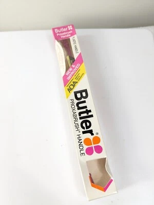 NEW Butler Proxabrush Plastic Handle pink #605P sealed dental care vintage - Image 1 of 4