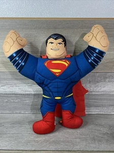 SUPERMAN Hero Buddies Man of Steel 15" Mattel 2012 Talking Plush Working - Picture 1 of 11