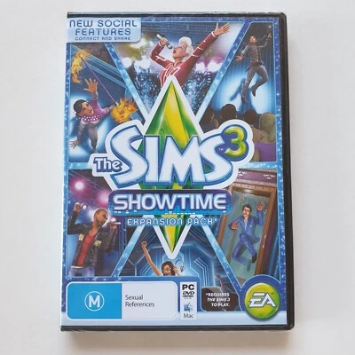 The Sims 3 - Showtime Expansion Pack (PC DVD-Rom / MAC, 2012) EA Games [SEALED] - Image 1 of 4