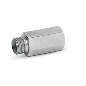 Tubo Idraulico Scoppio Valvola solo Corpo Maschio / Femminile Vmmf 1/4 A 1 " Bsp - Foto 1 di 2