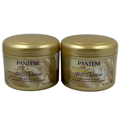 Pantene Miracle Rescue Hair Revival Mask 6.4 oz Lot Of 2 - Image 1 of 3