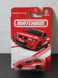 MATCHBOX '08 HOLDEN VE UTE SSV ROJO TARGET EDITION 6/6 - Imagen 1 de 5