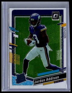 Jordan Addison 2023 Donruss Optic #271 - Picture 1 of 2