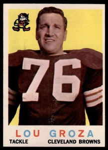 1959 TOPPS LOU GROZA #60 - Picture 1 of 2