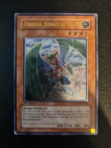 Zeradias, Herald of Heaven Yu-Gi-Oh! FOTB-EN018 1st Ultimate Rare - Picture 1 of 2