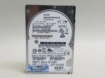 Hitachi HP HUC101812CSS204 1,2 TB SAS 2 2,5 Zoll Enterprise Festplatte - Bild 1 von 3