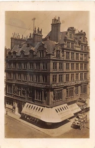 POSTKARTE LONDON PICCADILLY S S SMITH & SONS LADEN VOGELPERSPEKTIVE RPPC um 1917 - Bild 1 von 2