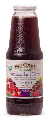 Jugo orgánico Smart Juice Antioxidant Force - 33,8 fl oz (1 L) - (Caja de 6) Foto 1 de 3