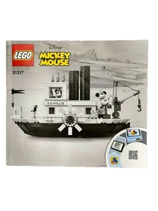 Lego 21317 Disney Mickey Mouse Steamboat Willie Manuel - Instructions Only - Picture 1 of 2