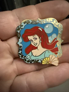 Arielle die kleine Meerjungfrau Muschel Portrait Disney Pin 2009 - Bild 1 von 3