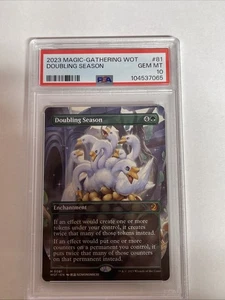 MTG Doubling Season Anime - PSA 10  - WOT #81 - Picture 1 of 1