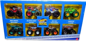 Hot Wheels Monster Trucks Live 8 Pack New Sealed - Picture 1 of 6
