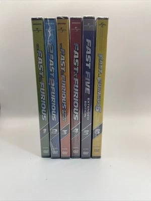 Fast & Furious Movies 1-6 DVD Bundle Sealed - Image 1 of 4