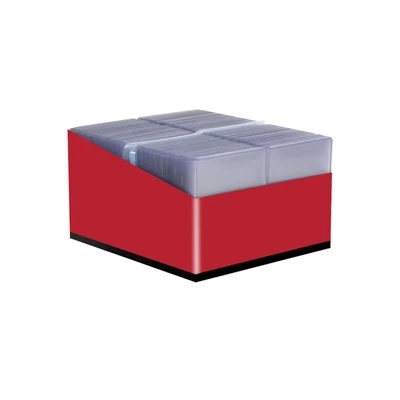 Avizar Pack de 100 Pochettes pour Cartes collection Standard en PVC Transparent - Photo 1/3