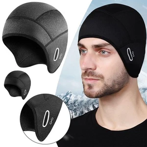 Cycling Bike Motorbike Under Helmet Liner Cover Ear Running Skull Beanie Hat * - Picture 1 of 14