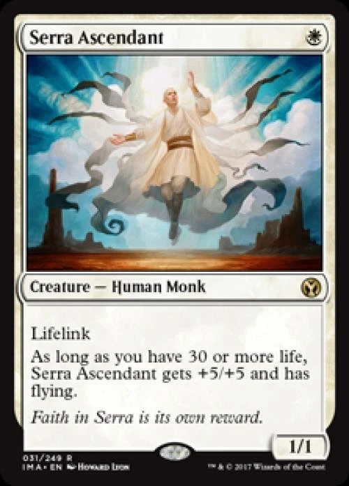 MTG English Serra Ascendant NM Foil Iconic Masters - Image 1 of 1