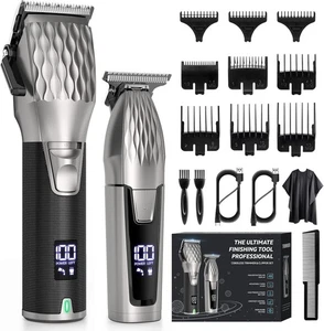 Professional Hair Clippers for Men, Professional Barber Clippers and Trimmer - Picture 1 of 12