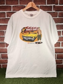 Vintage 1999 Crazy Taxi Axel Sega Dreamcast Promo Video Game T-Shirt XL